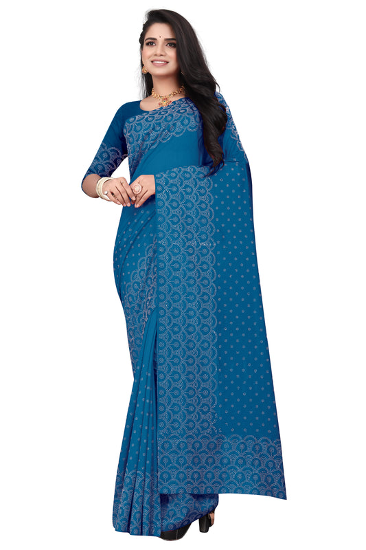 Exclusive diamond saree collection