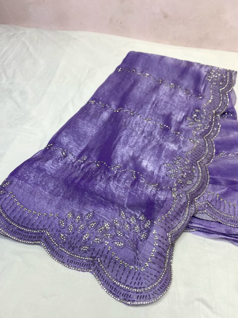 Wholesale Diamond Work Sarees