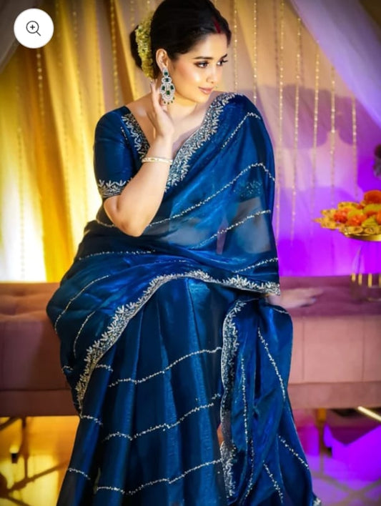 Designer jarkhan work ethnic wear